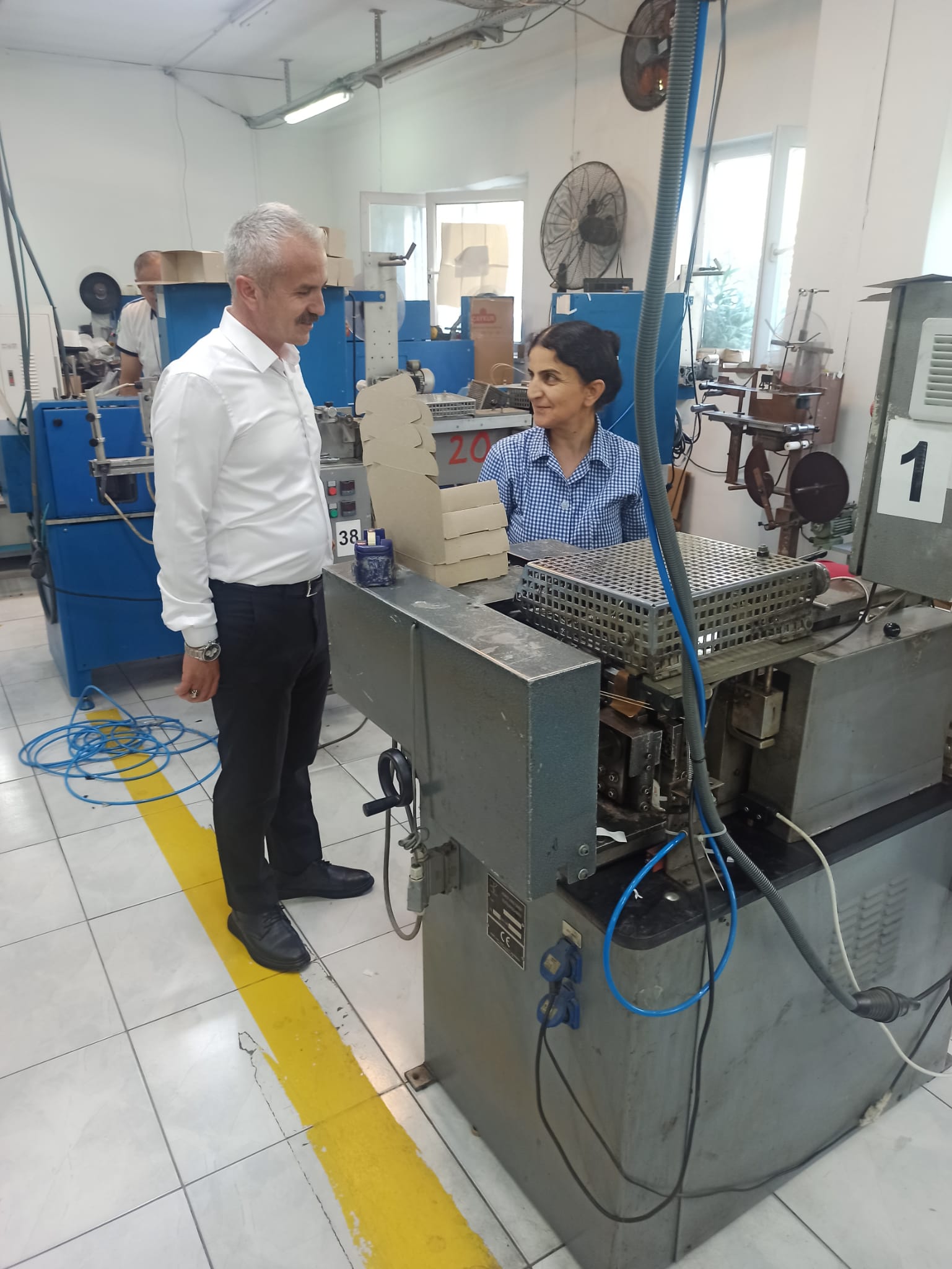 HARMANCI ETİKET TEKSTİL ÇALIŞANLARINA ZİYARET görseli