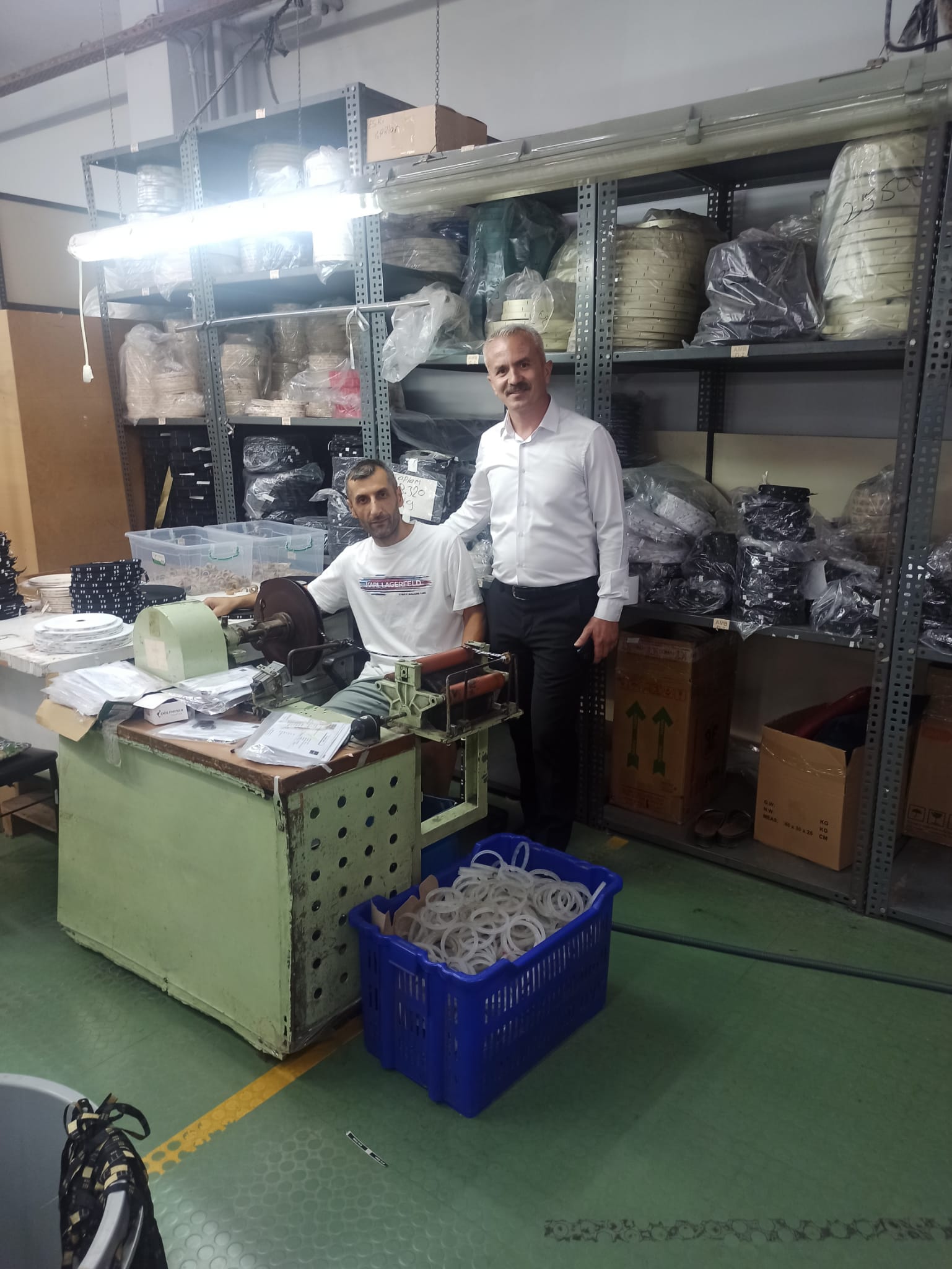 HARMANCI ETİKET TEKSTİL ÇALIŞANLARINA ZİYARET görseli