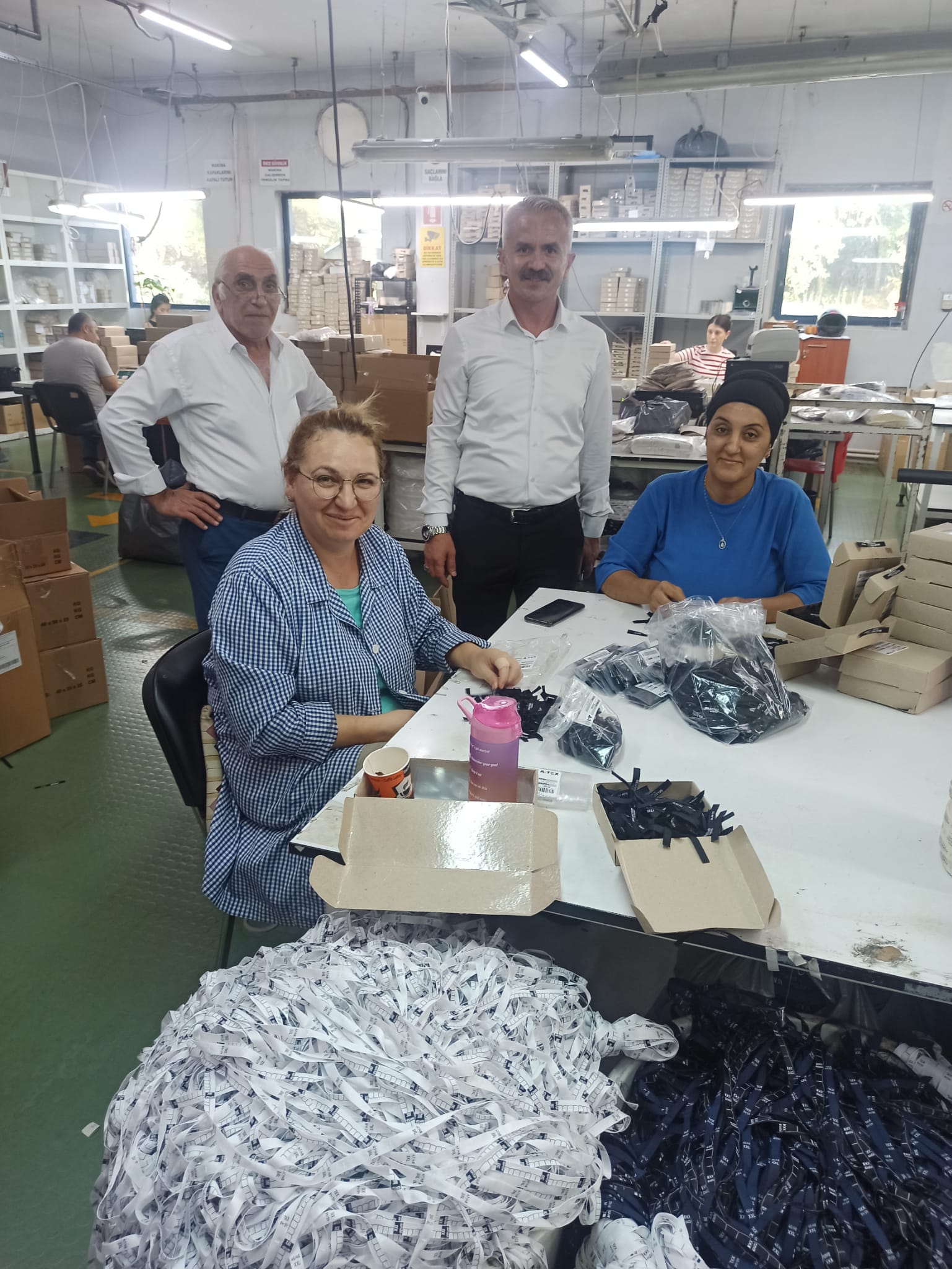 HARMANCI ETİKET TEKSTİL ÇALIŞANLARINA ZİYARET görseli