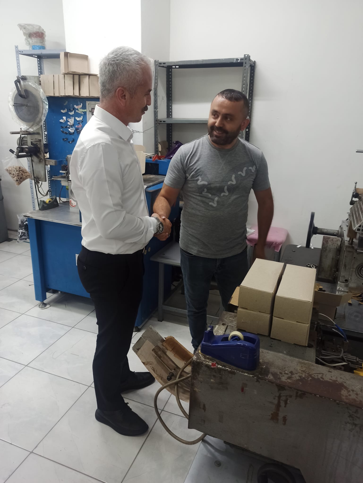 HARMANCI ETİKET TEKSTİL ÇALIŞANLARINA ZİYARET görseli