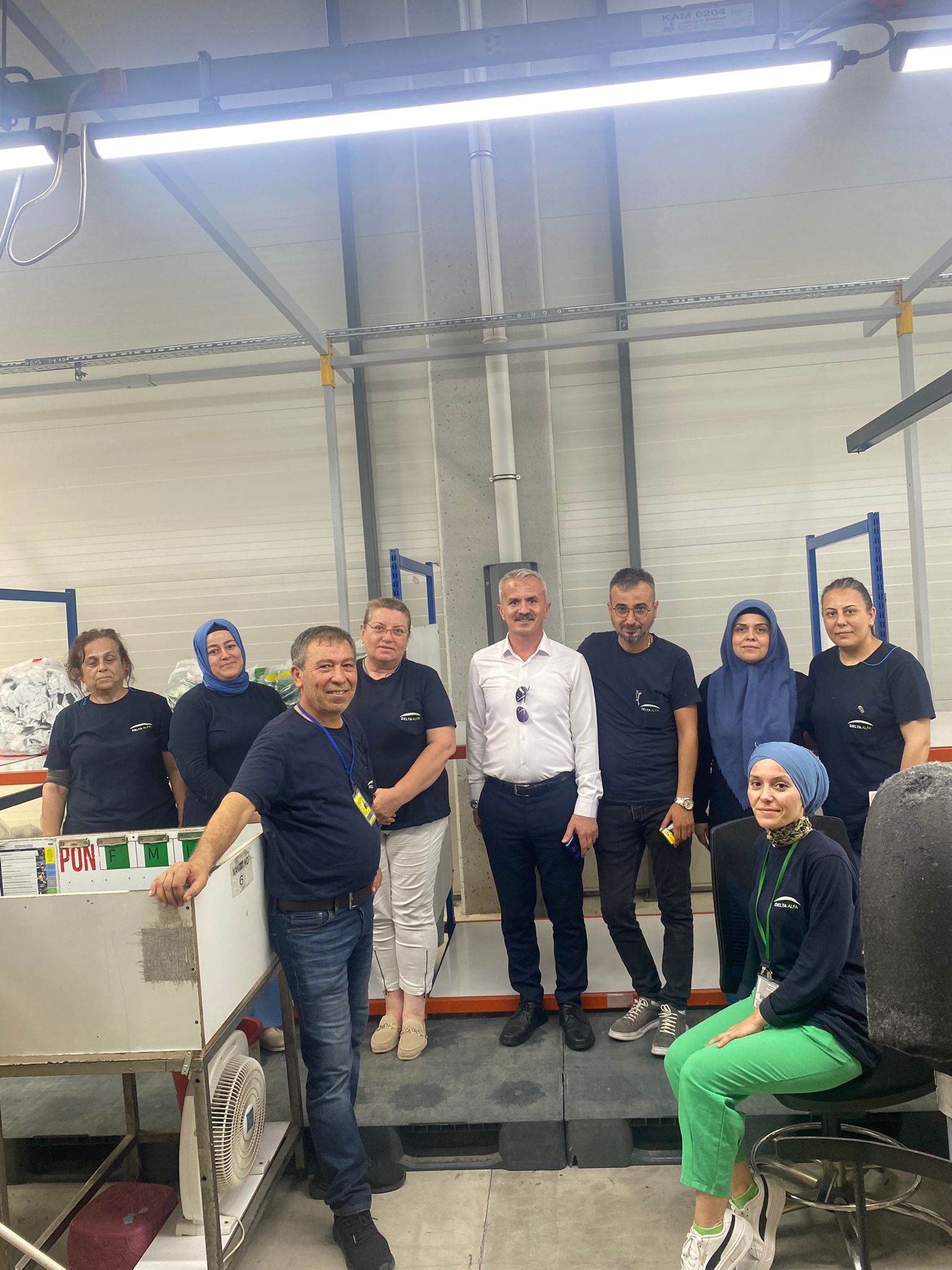 DELTA ALFA TEKSTİL ÇALIŞANLARINA ZİYARET görseli