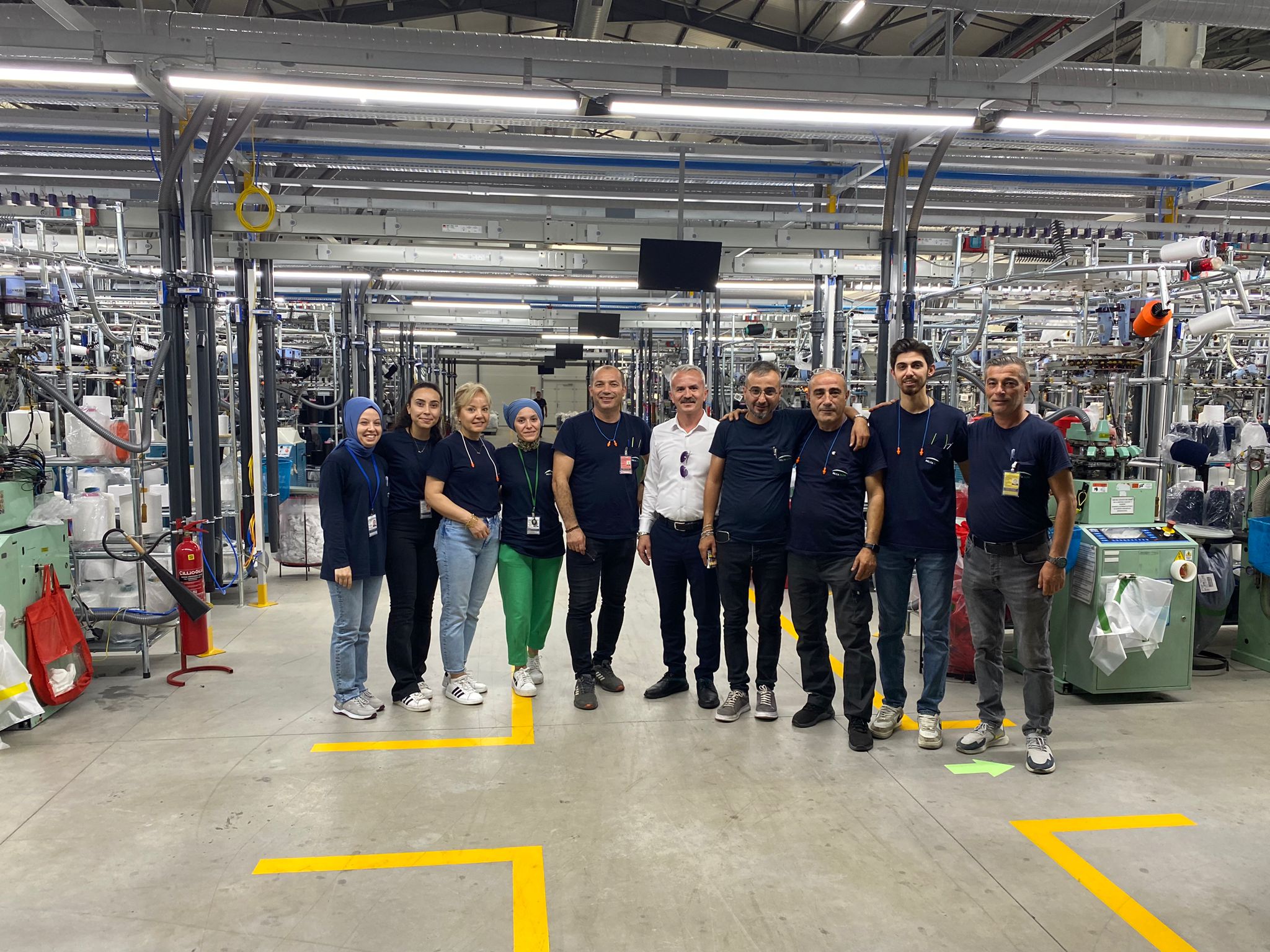 DELTA ALFA TEKSTİL ÇALIŞANLARINA ZİYARET görseli