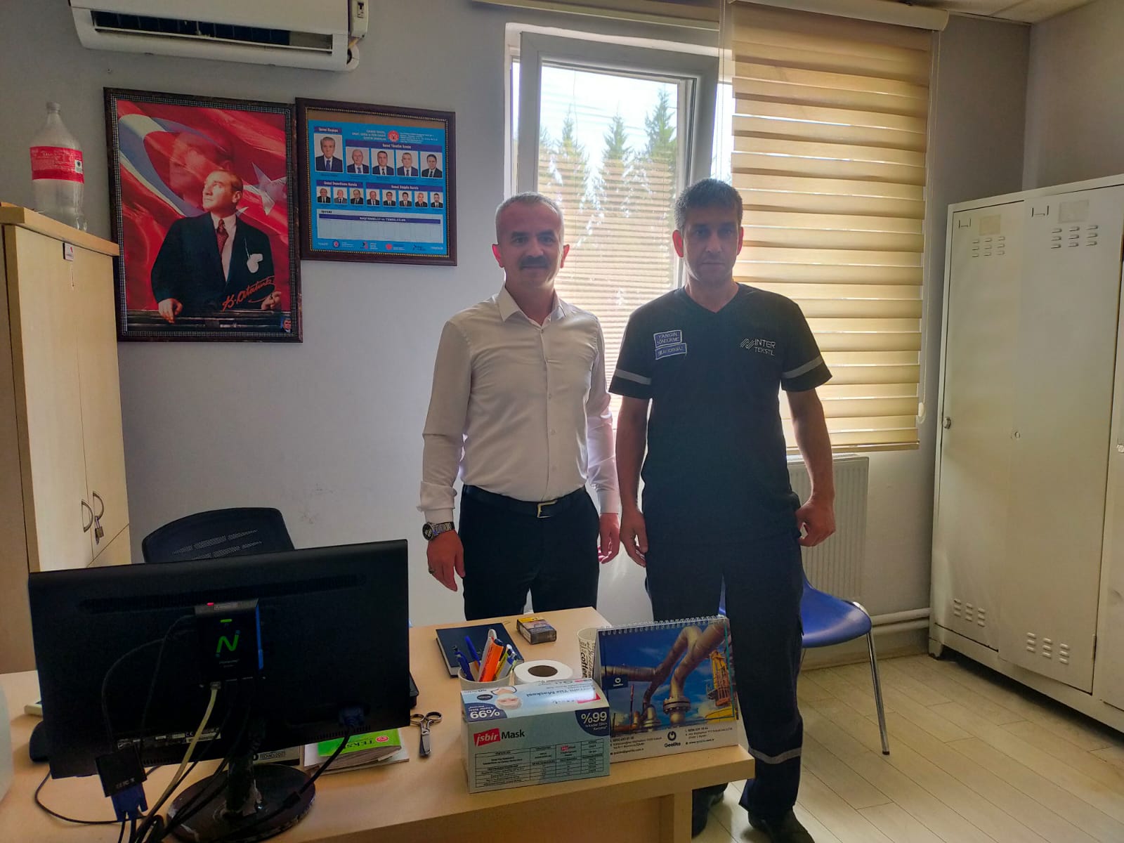 İNTER TEKSTİL ÇALIŞANLARINA ZİYARET görseli