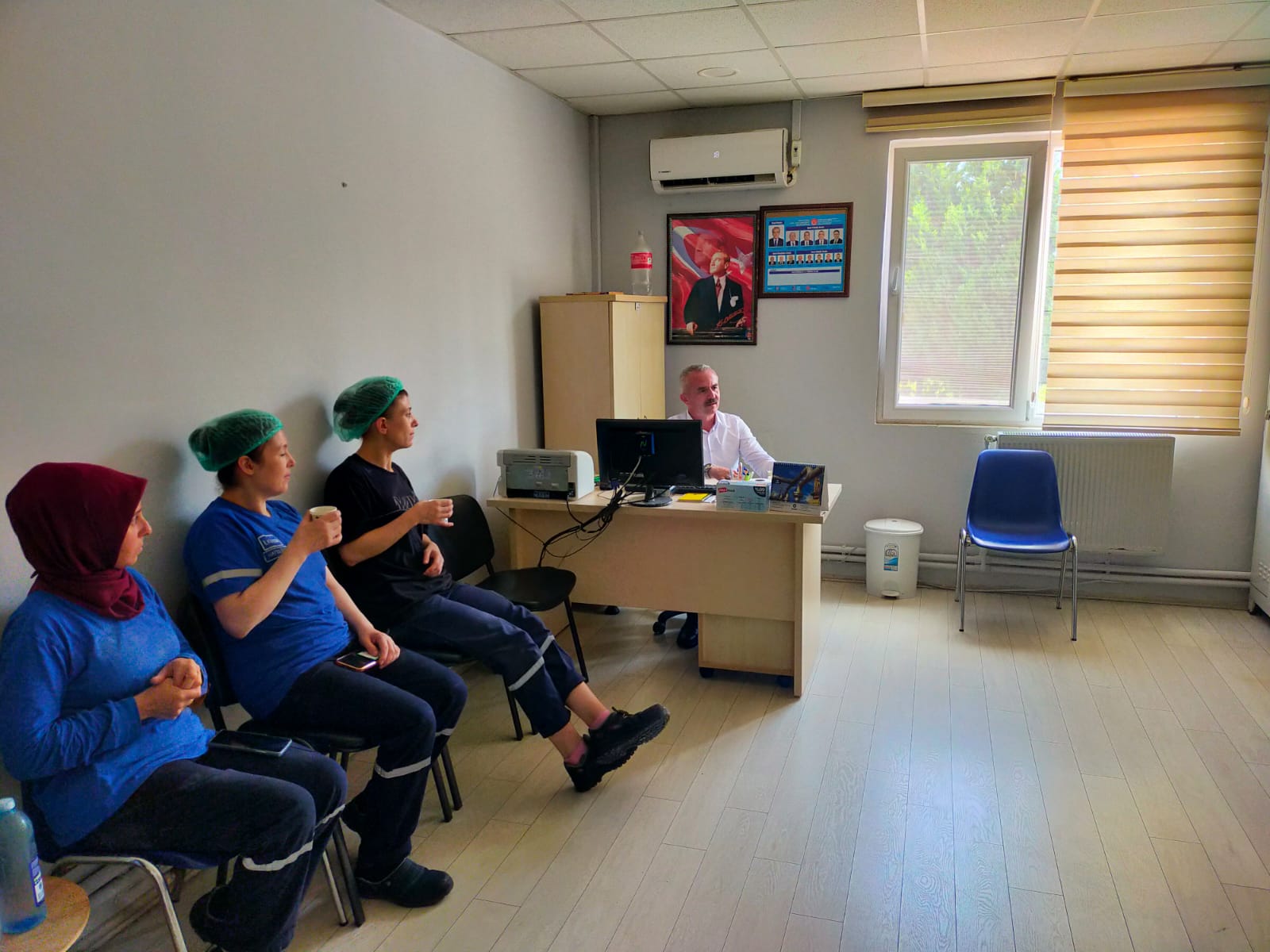 İNTER TEKSTİL ÇALIŞANLARINA ZİYARET görseli