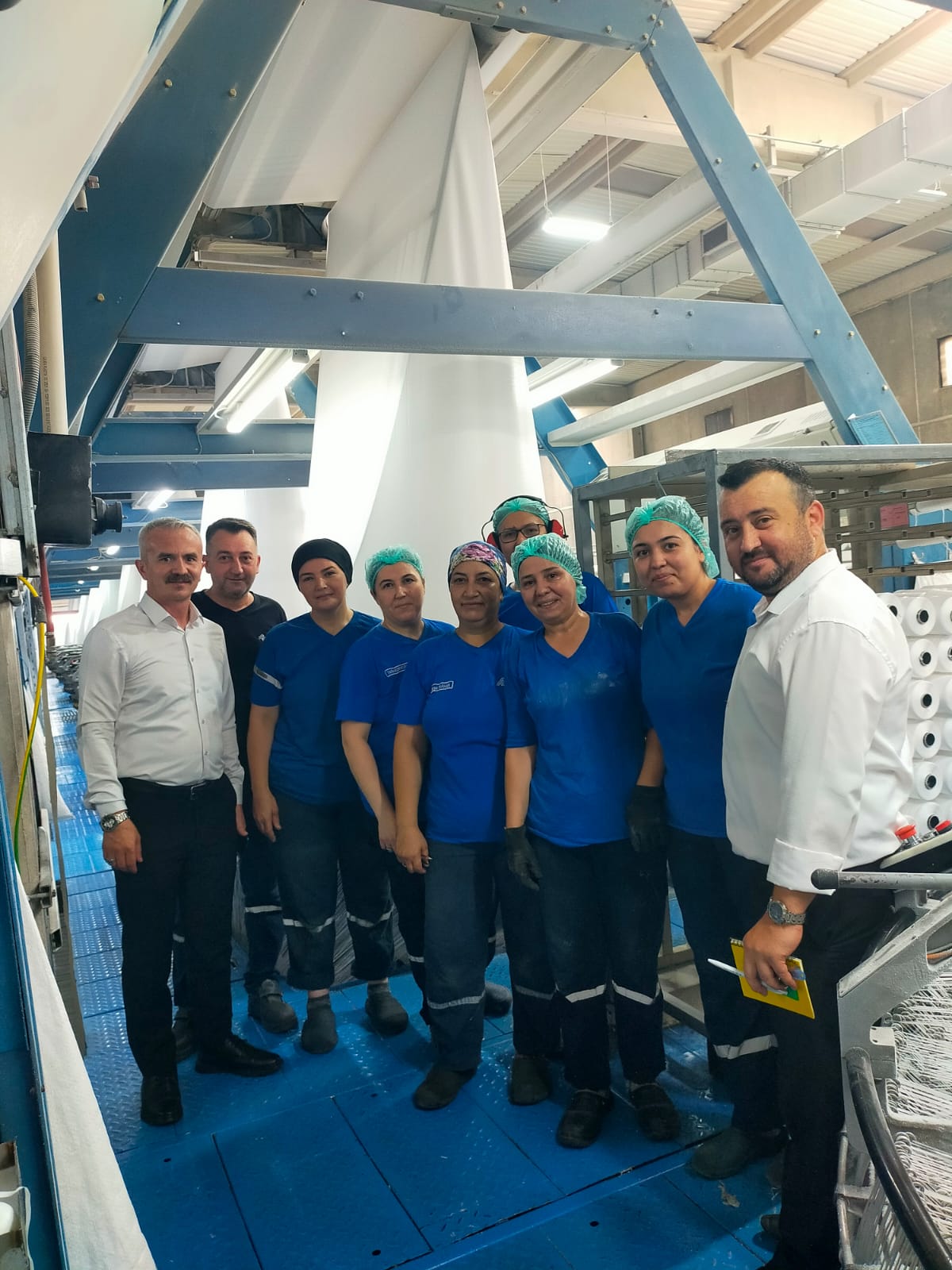 İNTER TEKSTİL ÇALIŞANLARINA ZİYARET görseli