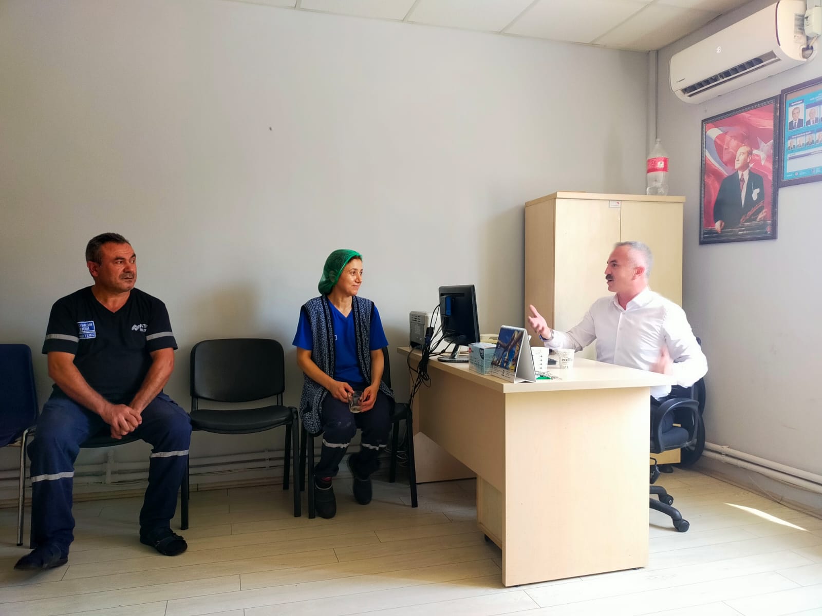 İNTER TEKSTİL ÇALIŞANLARINA ZİYARET görseli