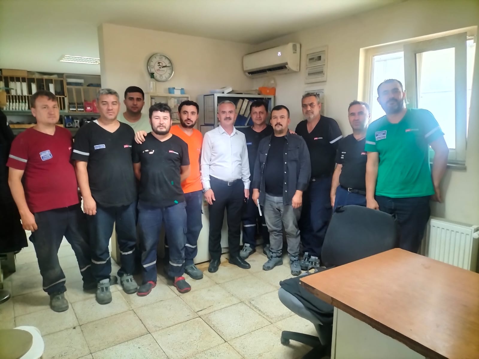 İŞBİR SENTETİK TEKSTİL ÇALIŞANLARINA ZİYARET görseli