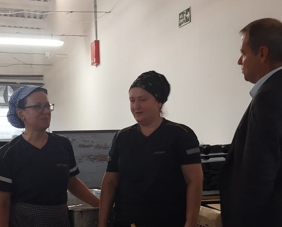BAHARİYE KUMAŞ VE ALTINYILDIZ  İŞ YERLERİNE ZİYARET
