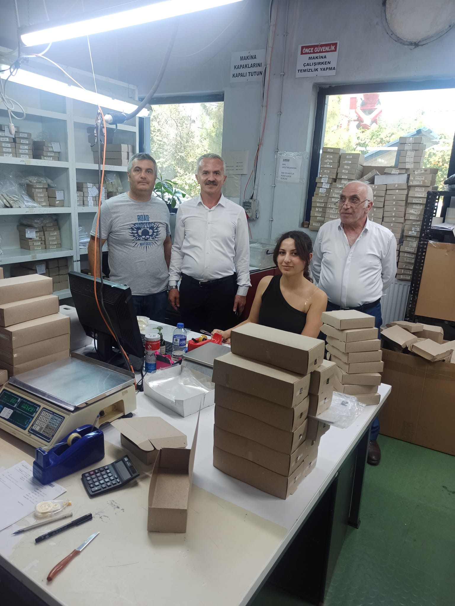 HARMANCI ETİKET TEKSTİL ÇALIŞANLARINA ZİYARET